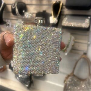Brand New Sparkling Rhinestone Flask